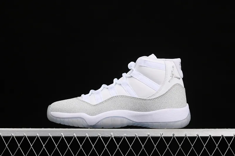 All categories Air Jordan Jordan series basketball shoes Air Jordan 11 Air Jordan 11 Metallic Silver AJ11 Joe 11 Swarovski Starry AR0715-100